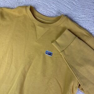 Men's Patagonia Large Daily Crewneck Sweatshirt Pullover Gold